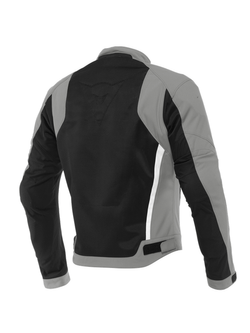 Kurtka motocyklowa tekstylna Dainese Hydraflux 2 Air D-Dry czarno-szara