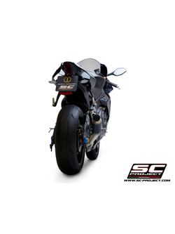 Tłumik SC-Project GP70-R Carbon / Titanium, Bez katalizatora (Slip on) - Yamaha YZF R1 / R1M [20-21]