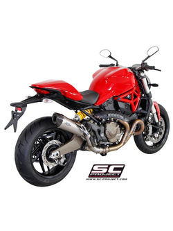 Tłumik SC-Project Conic Titanium + Carbon (Slip on) - Ducati Monster 821 [14-17]