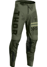 Spodnie cross dziecięce Thor Pulse Combat zielono-czarne