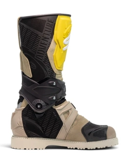 Buty motocyklowe Sidi Adventure 2 Gore-Tex brązowo-żółte