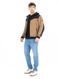 Softshell motocyklowy John Doe XTM V3 brązowo-czarny