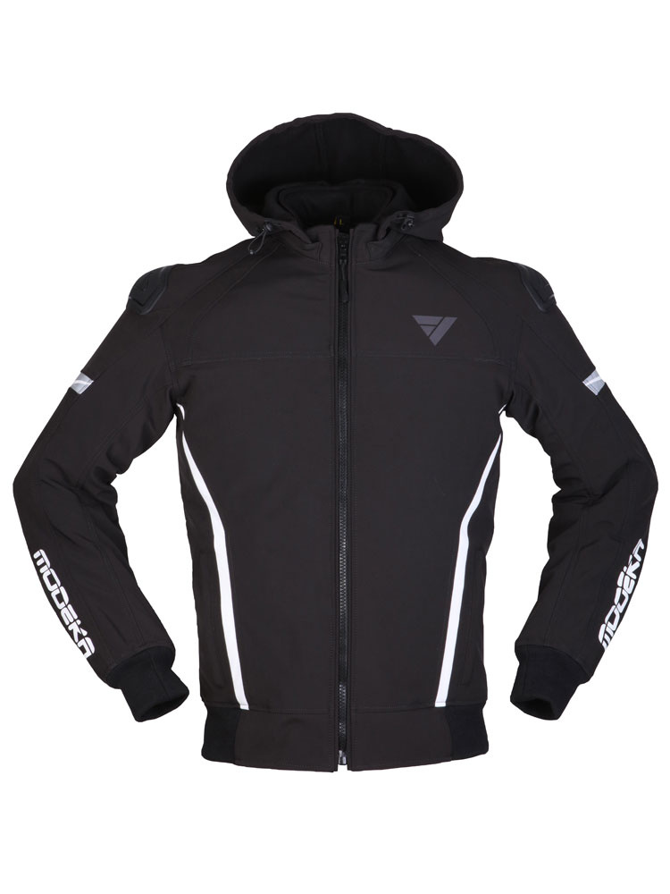 Softshell motocyklowy Modeka Clarke Sport czarno-biały