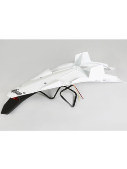 Tylny błotnik z lampą UFO do Husqvarna TC/TE 449 (11-13), TC/TE 499 (11-13), TE 511 (11-13) biały