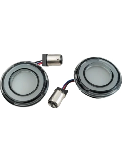 Kierunkowskazy tylne LED Kuryakyn Tracer Harley Davidson (wybrane modele) przyciemniane