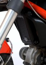 Osłona chłodnicy R&G aluminiowa do Ducati Monster 1100/1100S/1100EVO/795/796 (09-) czarna
