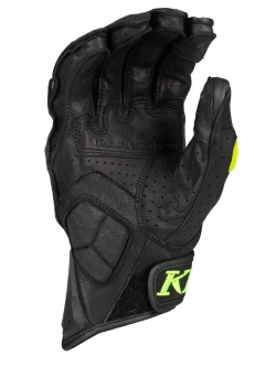 Rękawice motocyklowe Klim Badlands Aero Pro Short czarno-fluo żółte