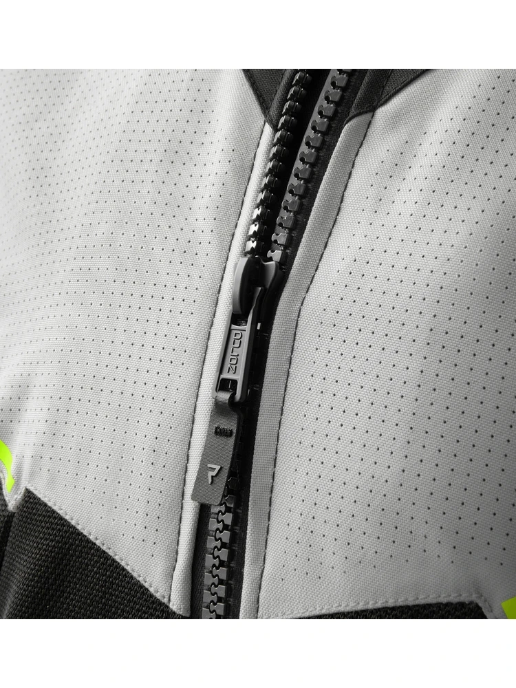 Kurtka motocyklowa tekstylna Rebelhorn Hiflow V czarno-szaro-żółta