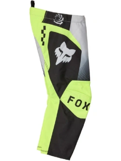 Spodnie cross dziecięce Fox 180 Collect czarno-szaro-żółte