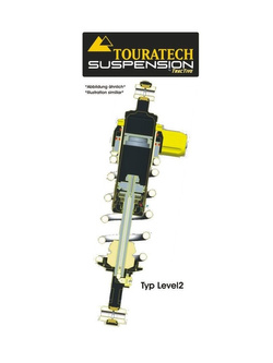 Amortyzator typ level 2/ExploreHP Touratech do BMW F650GS (Twin) (08-18)