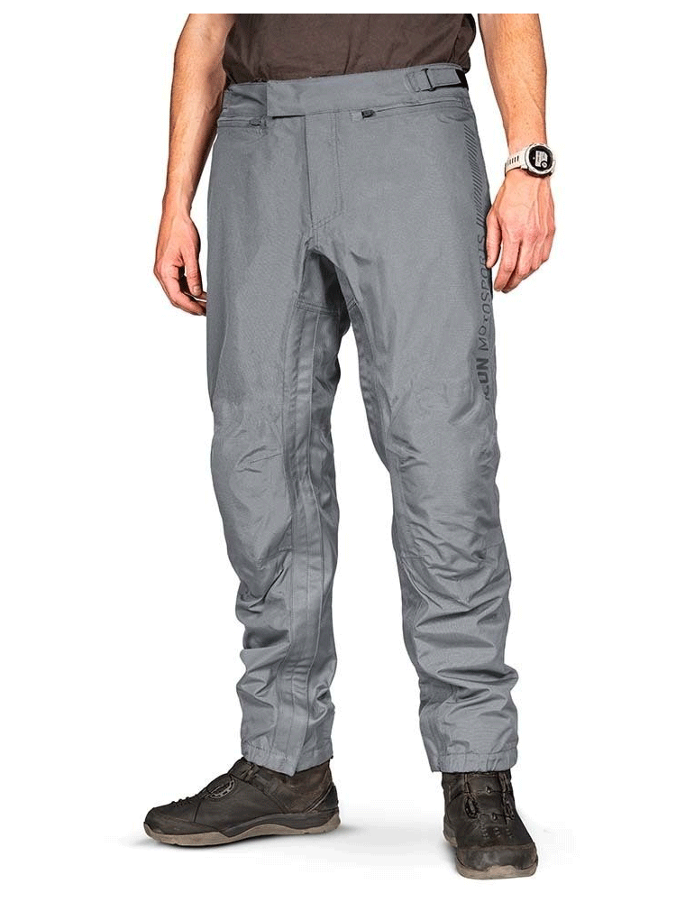 Spodnie motocyklowe tekstylne Icon PDX3 szare