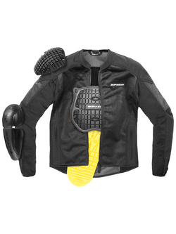 Kurtka motocyklowa tekstylna Spidi Super Net czarna