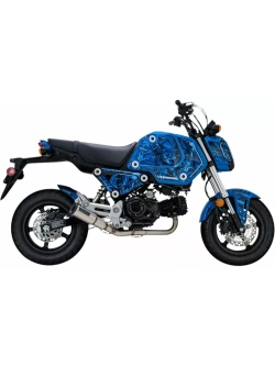 Pełny układ wydechowy Vance & Hines Hi-Output Hooligan Honda MSX 125 Grom (21-22) srebrny