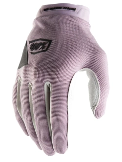 Rękawice cross damskie 100% Ridecamp fioletowe