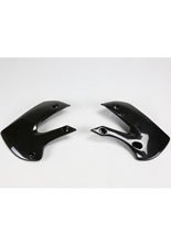 Osłony chłodnicy UFO do Kawasaki KX 65 (01-), KLX 110 (01-09) czarne
