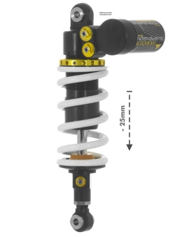 Amortyzator motocyklowy obniżający zawieszenie Touratech Extreme CF Moto 800MT (25-) [-25 mm]