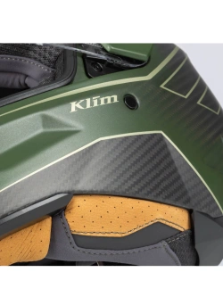 Kask adventure Klim X1 Alpha zielony matowy