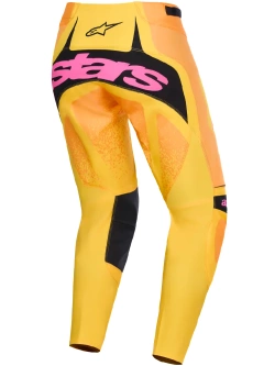 Spodnie cross Alpinestars MX Techstar Nomur pomarańczowo-żółto-czarne