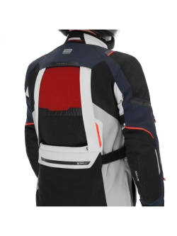 Kurtka motocyklowa tekstylna Shima Hero 3.0 G2 szaro-niebieska