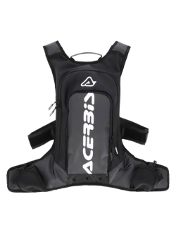 Plecak enduro Acerbis X-Storm Logo z bukłakiem 3 litry, czarno-biały [pojemność: 14.5 l]