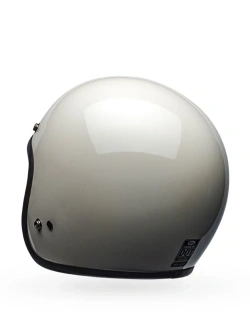 Kask otwarty Bell Custom 500 Solid Vintage biały