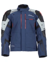 Kurtka motocyklowa tekstylna Klim Kodiak niebiesko-czerwona