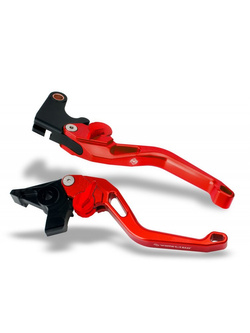 DŹWIGNIE KRÓTKIE EVOS LCB68E [REGULATOR CZERWONY] YAMAHA FJ-09 / MT-09 TRACER [15-16] / MT-10 / FZ-10 [16]