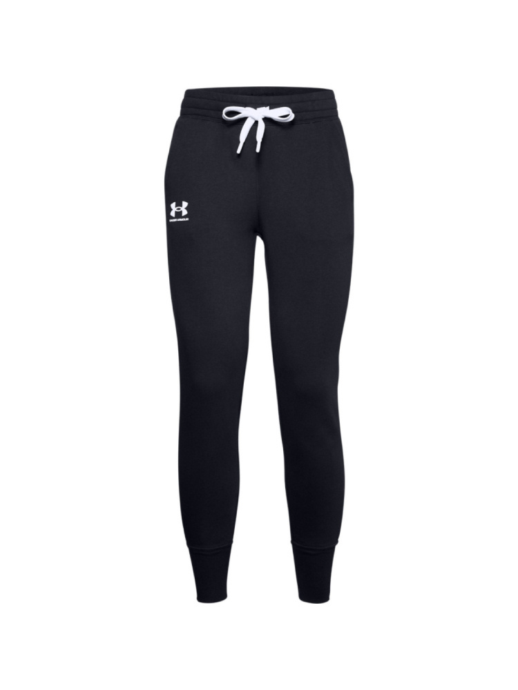 Spodnie damskie UNDER ARMOUR Rival Fleece Joggers czarne