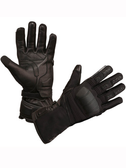Rękawice motocyklowe Modeka Black Ridge czarne