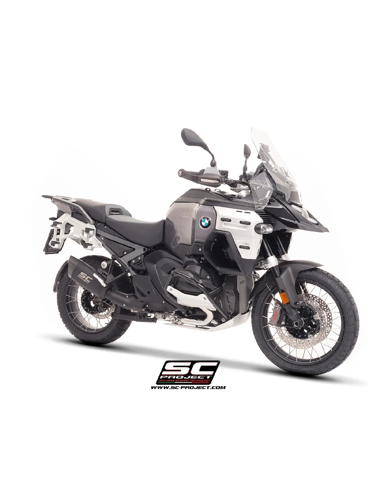 Tłumik motocyklowy SC-Project Adventure-R tytanowy, czarny matowy BMW R 1300 GS Adventure (25-)