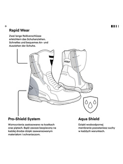 Buty motocyklowe turystyczne Rebelhorn Scout