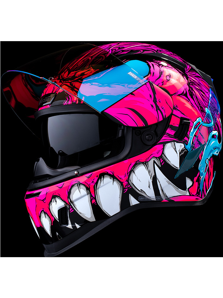 Kask integralny Icon Airform MIPS Manik'RR różowy