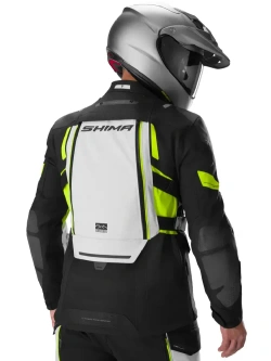 Kurtka motocyklowa tekstylna Shima Dune 2.0 G2 fluo