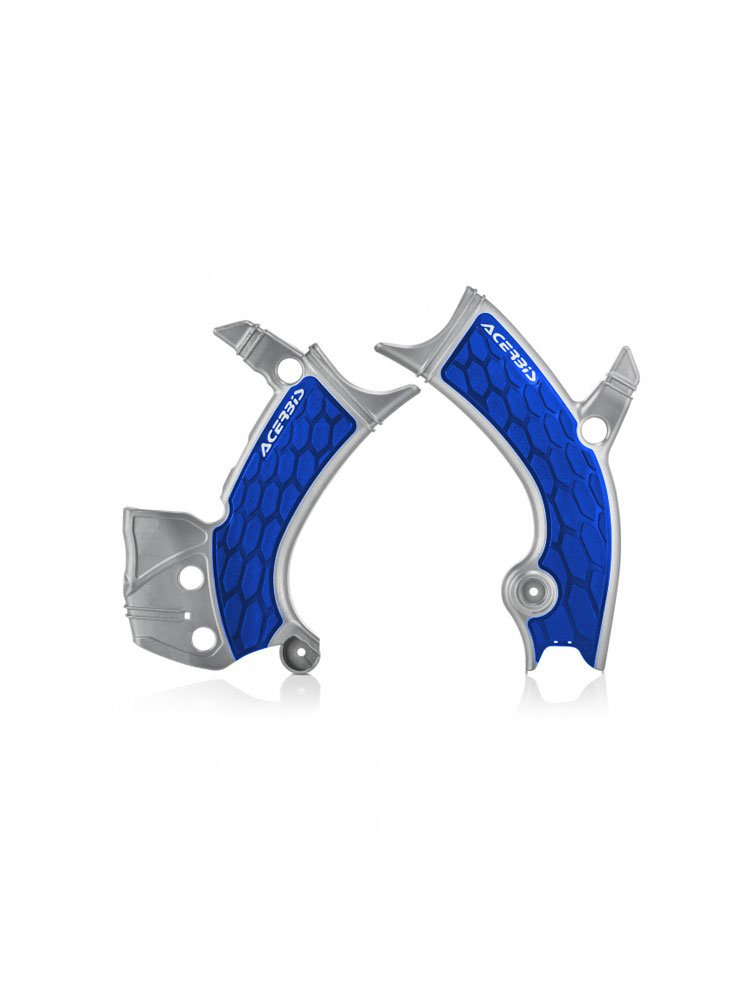 Osłony ramy Acerbis X-Grip Yamaha (wybrane modele) szaro-niebieskie