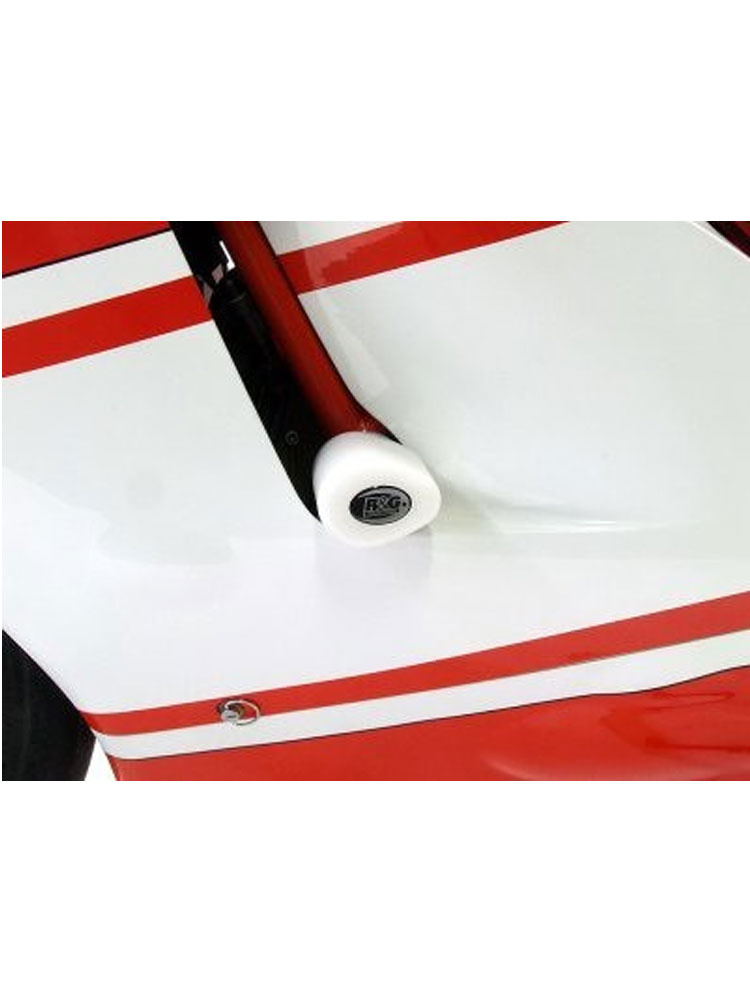 Crash pady Aero R&G do Suzuki GSX-R 1000 (07-16) białe