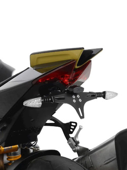 Mocowanie tablicy rejestracyjnej R&G do Aprilia RSV4 (Factory) 1100 (21-)/ Tuono V4 (Factory) 1100 (21-) czarne