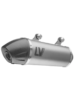 Tłumik motocyklowy LeoVince LV-X Evo srebrno-czarny Suzuki DR 650 SE (96-15) [bez homologacji]