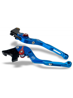 KLAMKI SKŁADANE REGULOWANE LCB12A Aprilia Caponord 1200 [14-15] / Dorsoduro 1200 [11-] / RSV 1000 MILE [01-03] / RSV 1000 TUONO [03-05] / RSV 1000 TUONO R/FACTORY [06-10]