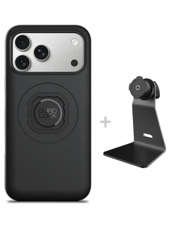 Zestaw na biurko: etui MAG na telefon iPhone 17 Pro Max (magnetyczne) oraz uchwyt Quad Lock