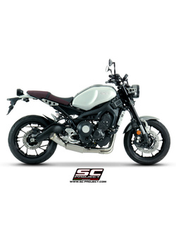 Pełny układ wydechowy 3-1, SC-Project 70's Conical Stainless Steel - Yamaha XSR 900 [16-20]