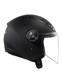 Kask otwarty LS2 OF616 Airflow II Solid czarny matowy