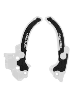 Osłony ramy Acerbis X-Grip KTM 50 SX (23-)/ GasGas MC 50 (22-23) białe