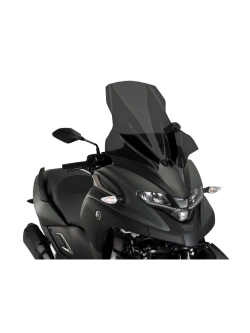 Szyba turystyczna PUIG V-Tech Yamaha Tricity 300 (20-) mocno przyciemniana