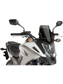 Szyba motocyklowa sportowa Puig Honda NC 750X (16-20)/ NC 750XD (16-20) mocno przyciemniana