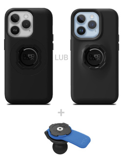 Zestaw: etui na telefon iPhone 14 Pro + uchwyt kulowy Quad Lock