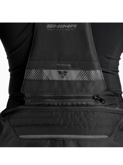 Spodnie motocyklowe tekstylne Shima Rush 2.0 czarne