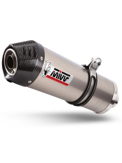 Tłumiki SLIP-ON LINE (OVAL) MIVV do BMW F 650 GS (08-12)/ 800 GS (08-17)