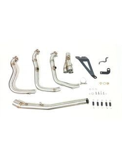 Pełny układ wydechowy IXIL VTI Hexoval Race Triumph Street Triple 675/ 765 (17-20)/ 765 RS/ Moto2 (21-23) tytanowy