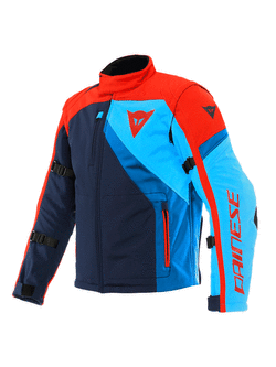 Kurtka motocyklowa tekstylna Dainese Ranch Tex czarno-czerwono-niebieska