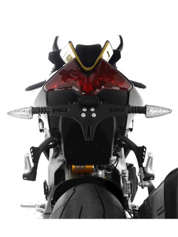 Mocowanie tablicy rejestracyjnej R&G do Aprilia RSV4 (Factory) 1100 (21-)/ Tuono V4 (Factory) 1100 (21-) czarne